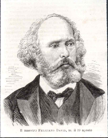 Biographies !!!! SITE EN CONSTRUCTION !!! dernier portrait de felicien david 1876